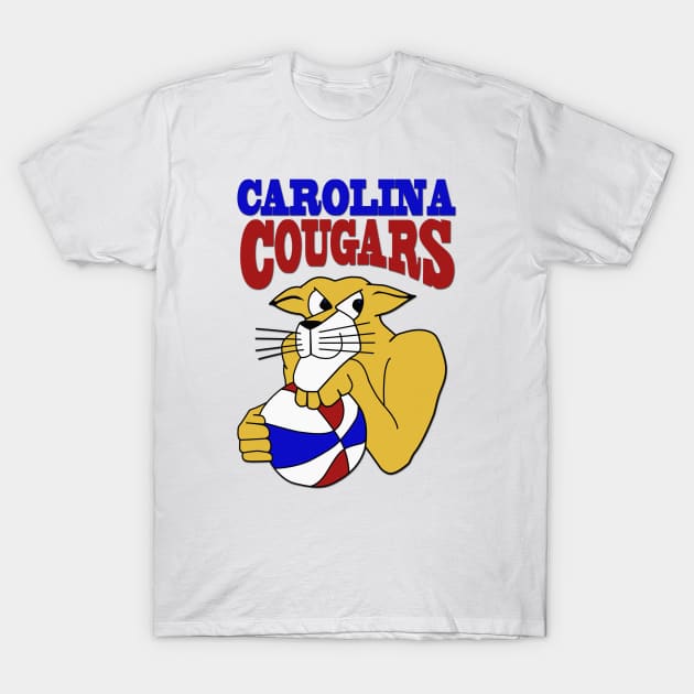 DEFUNCT - CAROLINA COUGARS T-Shirt by LocalZonly